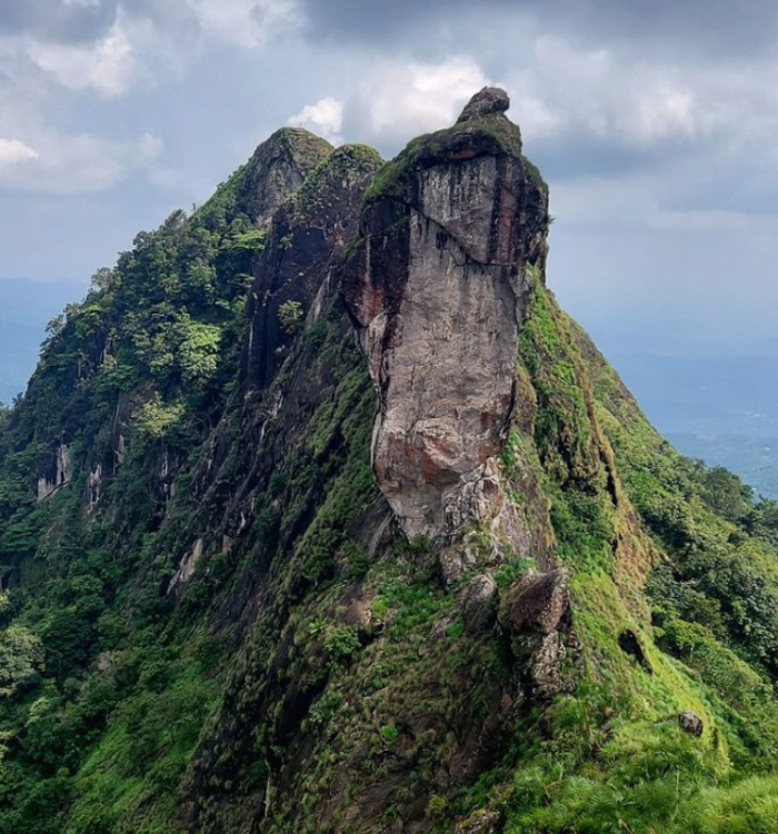 The iconic 4000ft rock formation at Illikkal Kallu Kottayam