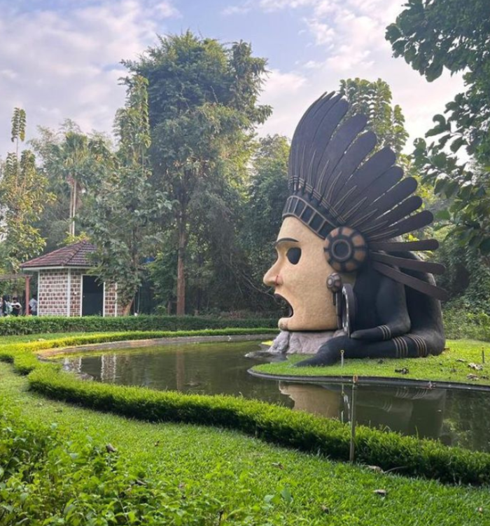 Modern museum building dedicated to teak history in Nilambur