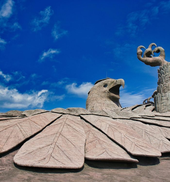 World's largest bird statue at Jatayu Earth Center Kerala
